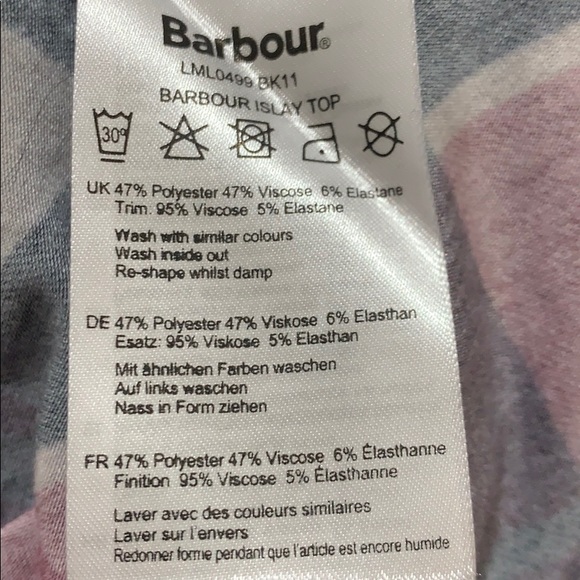 Barbour Islay top Winter tartan - Picture 10 of 10